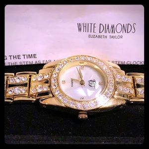 Elizabeth Taylor White Diamonds watch
